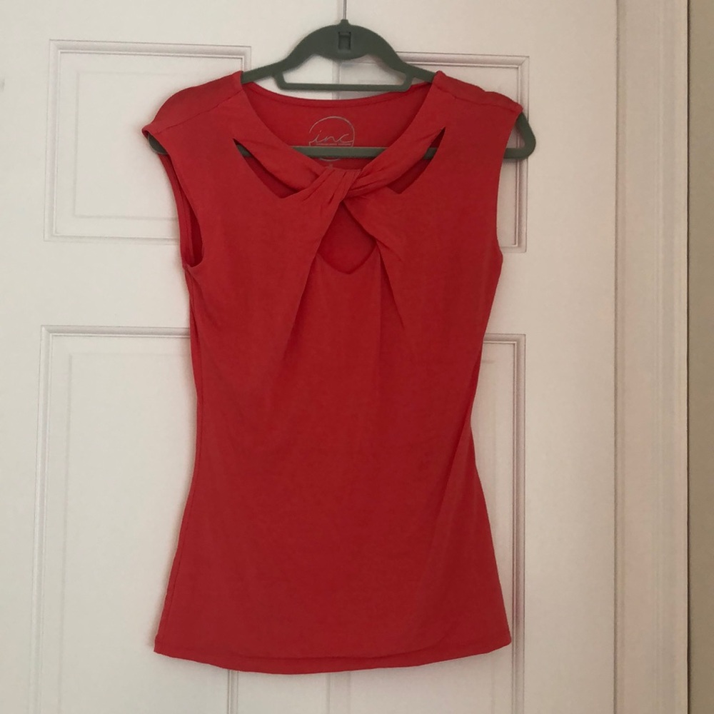 Coral tank top